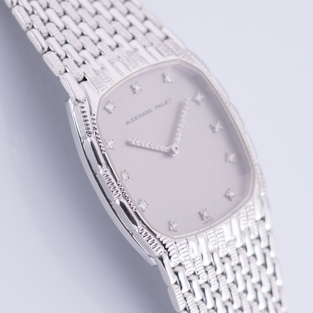 AUDEMARS PIGUET COBRA 18K WHITE GOLD DIAMOND DIAL Cal.2080
