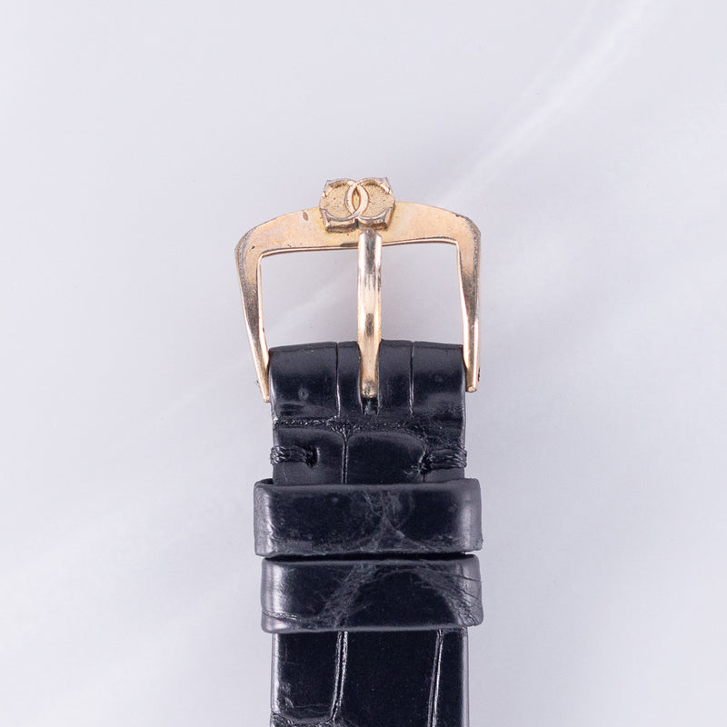 CARTIER Stepped Tank Jumbo / Tank Hicham XL Ref.5512116 Black