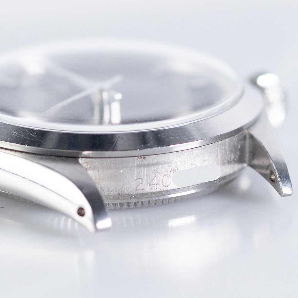 ROLEX OYSTER SPEEDKING Black Gilt Dial Ref.6430