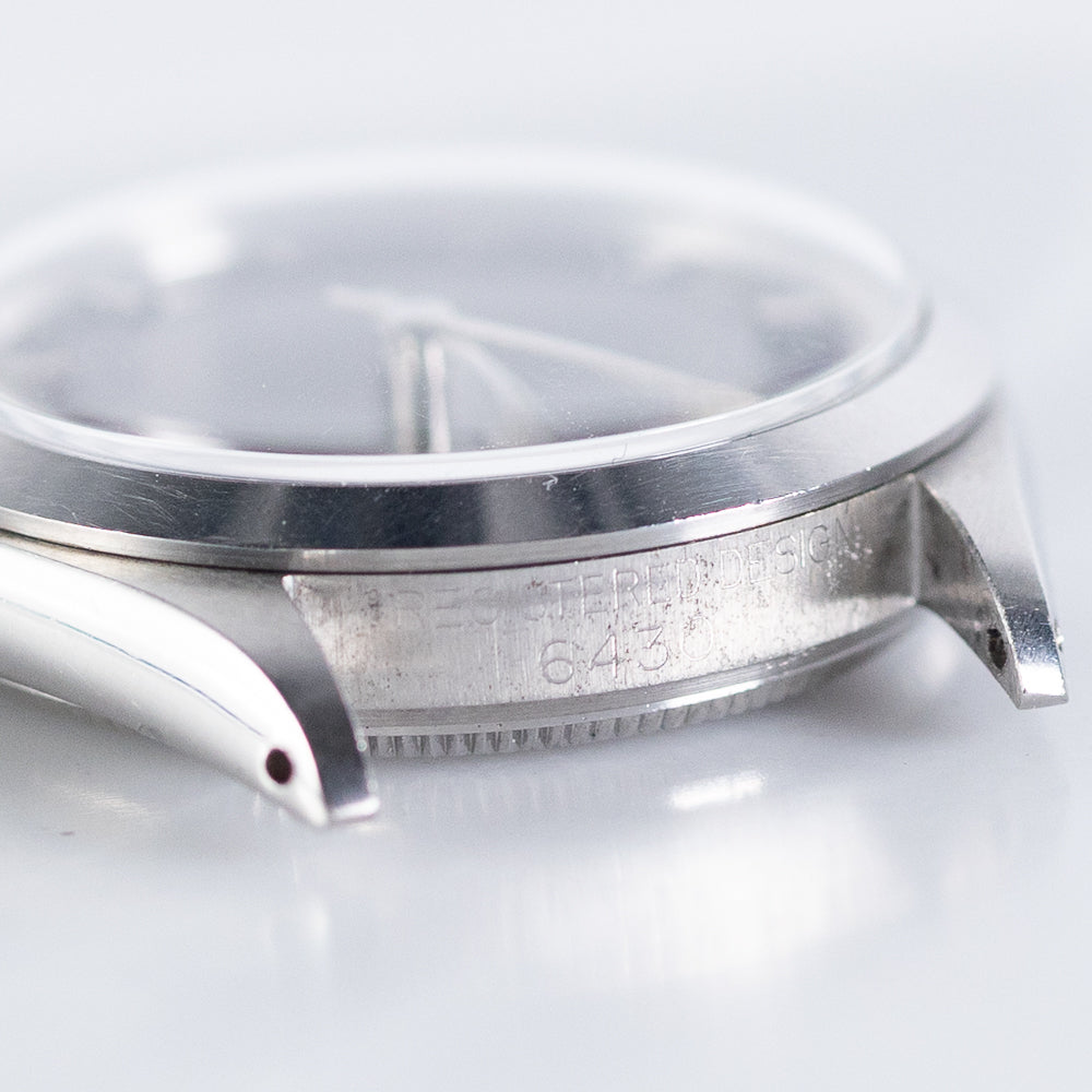 ROLEX OYSTER SPEEDKING Black Gilt Dial Ref.6430