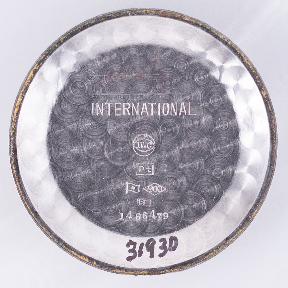 IWC Pt900 Isomura Case Cal.852