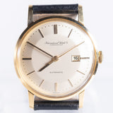 IWC Automatic Date Cal.8531 18K Yellow Gold Bombe Dial w.Box