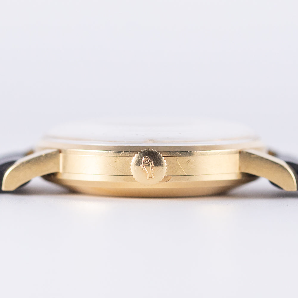 IWC Automatic Date Cal.8531 18K Yellow Gold Bombe Dial w.Box