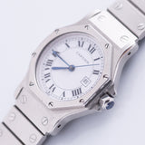 CARTIER LM SANTOS OCTAGON STEEL Automatic REF.2965 NO CRACK