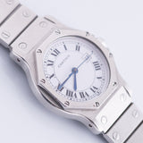 CARTIER LM SANTOS OCTAGON STEEL Automatic REF.2965 NO CRACK
