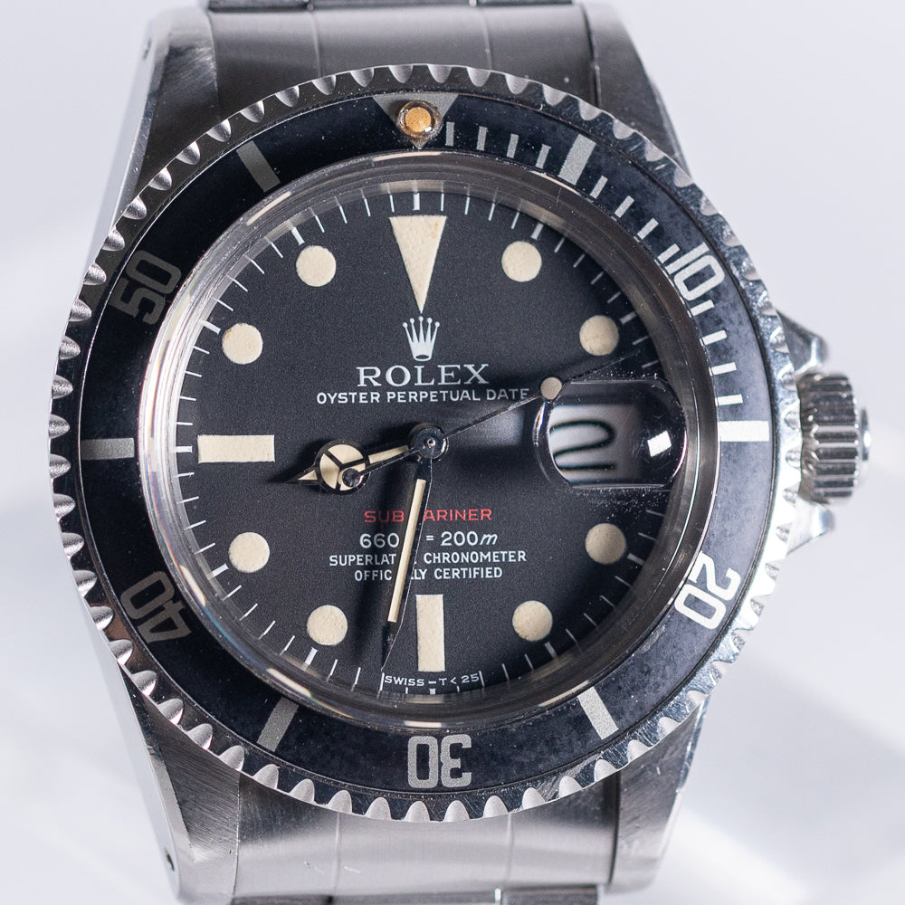ROLEX SUBMARINER Ref.1680 “RED SUB” MK5 DIAL