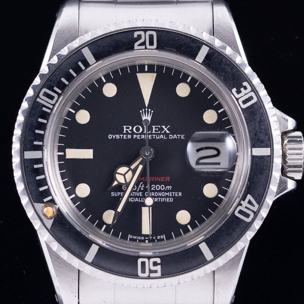 ROLEX SUBMARINER Ref.1680 “RED SUB” MK5 DIAL