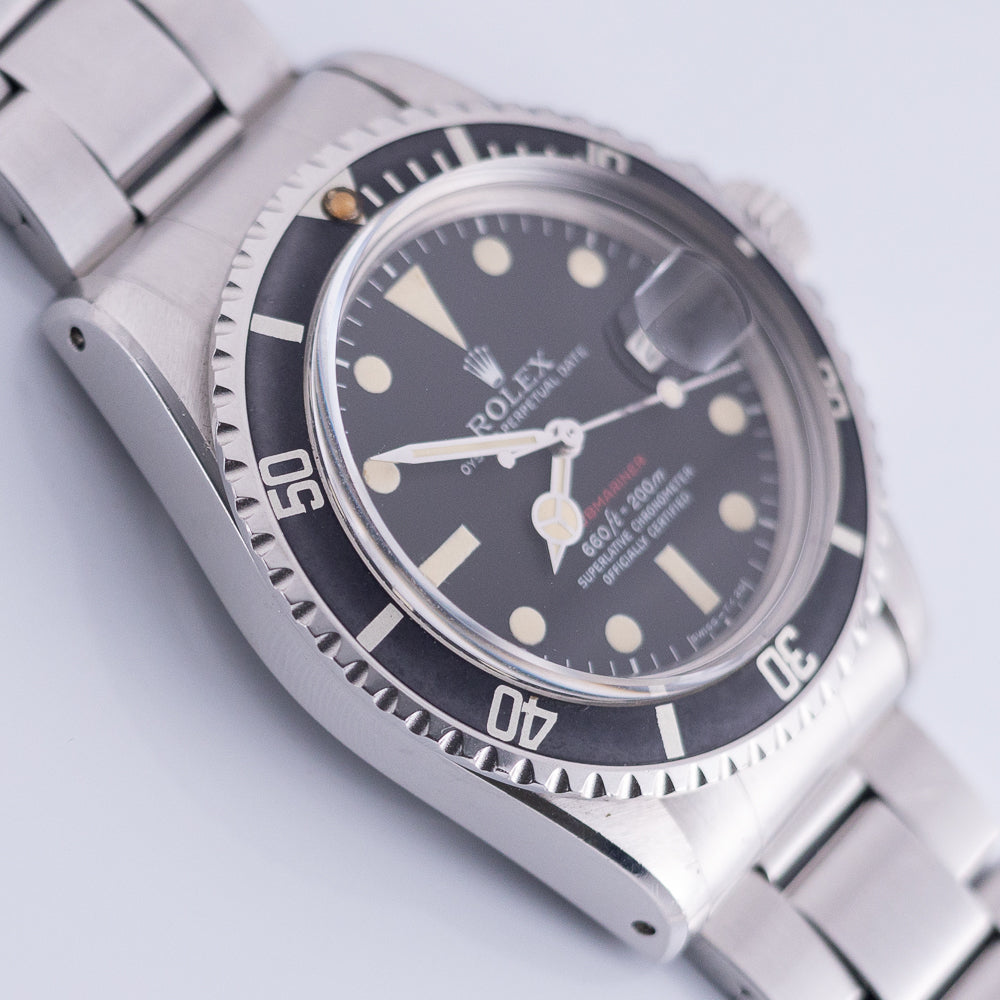 ROLEX SUBMARINER Ref.1680 “RED SUB” MK5 DIAL