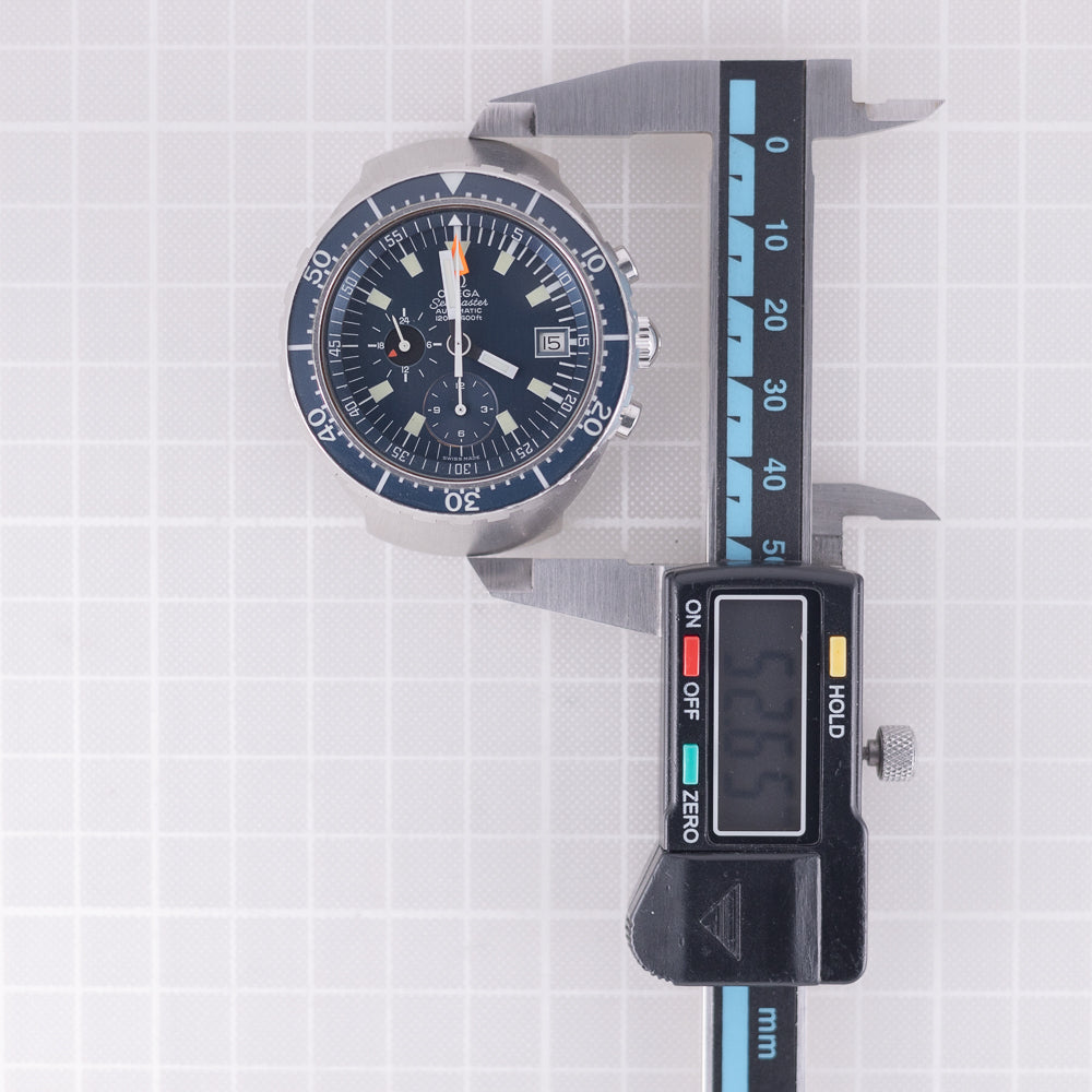 OMEGA Seamaster 120 “Big Blue” Ref.176.004 Cal.1040 Service Bezel with NOS Mesh Bracelet & Box