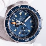 OMEGA Seamaster 120 “Big Blue” Ref.176.004 Cal.1040 Service Bezel with NOS Mesh Bracelet & Box