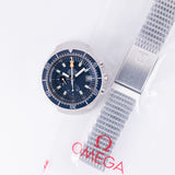 OMEGA Seamaster 120 “Big Blue” Ref.176.004 Cal.1040 Service Bezel with NOS Mesh Bracelet & Box