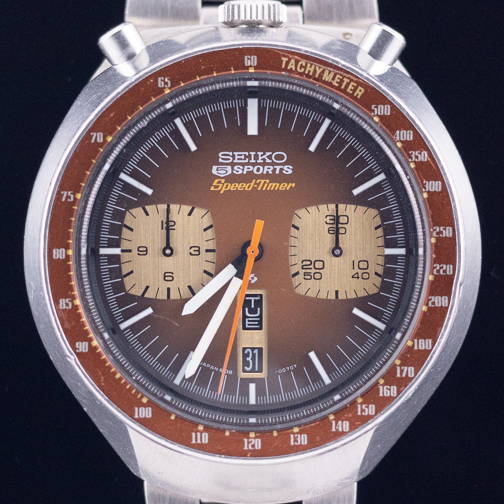 SEIKO 5 SPORTS SPEED-TIMER Ref.6138-0040 “BULLHEAD” Cal.6138B
