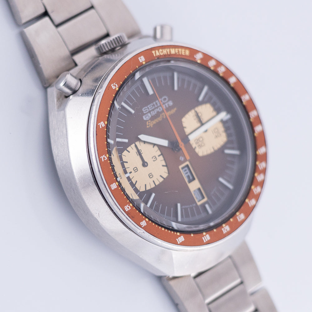 SEIKO 5 SPORTS SPEED-TIMER Ref.6138-0040 “BULLHEAD” Cal.6138B