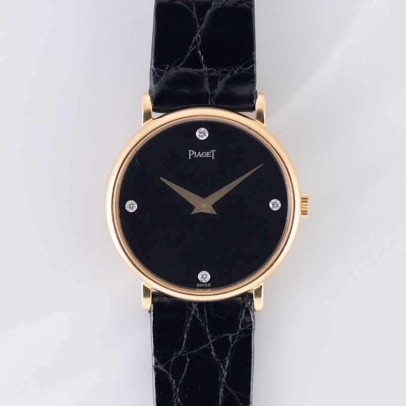 PIAGET ALTIPLANO Ref.9015 Onyx Dial with BOX – TIMEANAGRAM