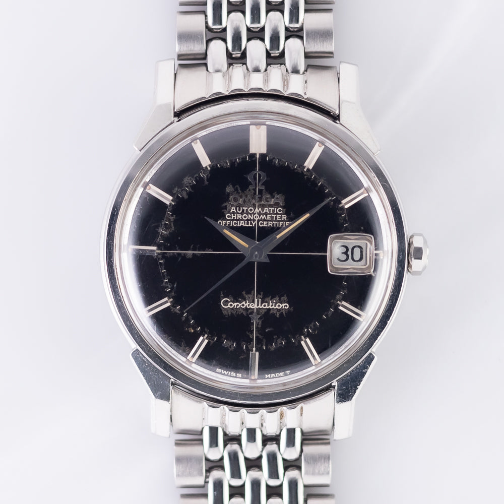 OMEGA Constellation Black Gilt Pie Pan Dial Ref.168.005 – TIMEANAGRAM