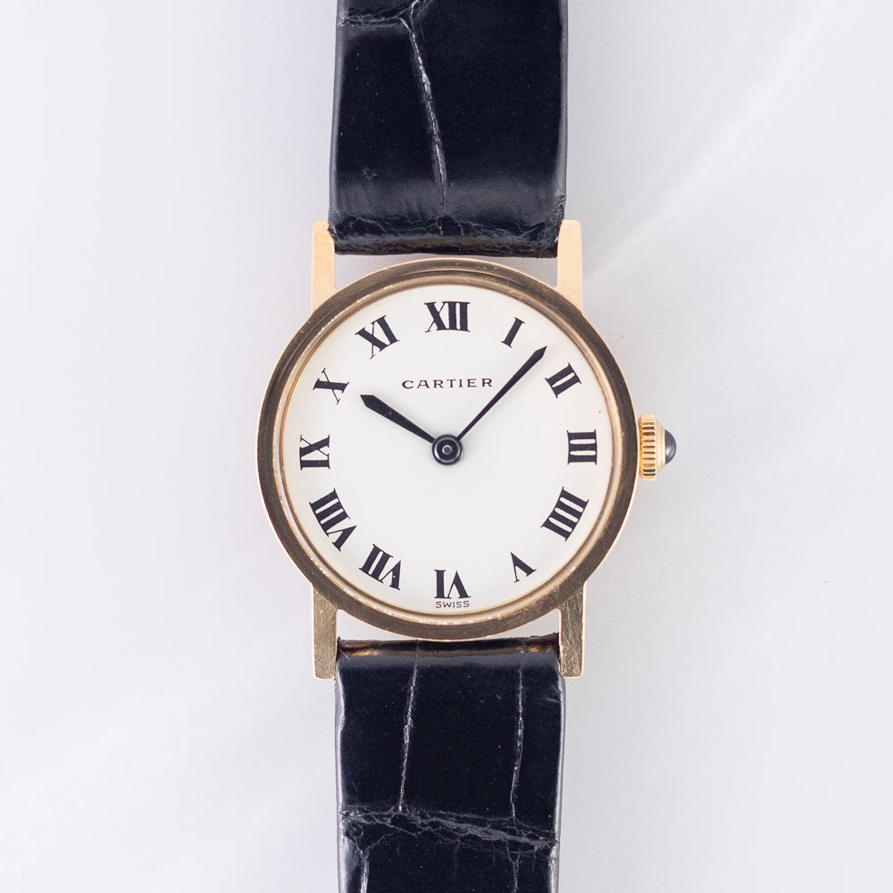 CARTIER  Ronde Ref.878089 18K Yellow Gold 1980's