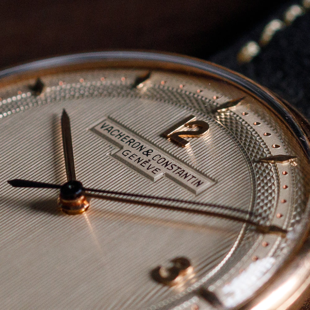 VACHERON & CONSTANTIN 18K Rose Gold Multi-Guilloche Dial