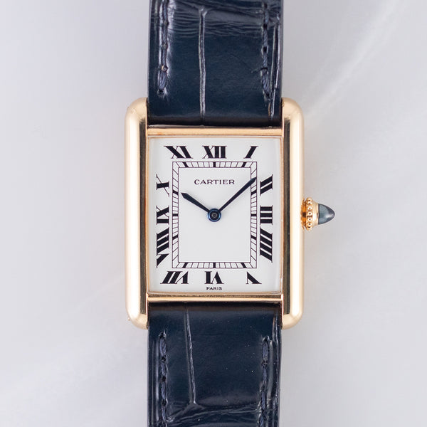 CARTIER LM TANK LC Ref.78086 Paris MK2 Dial Old Cabochon Crown Box