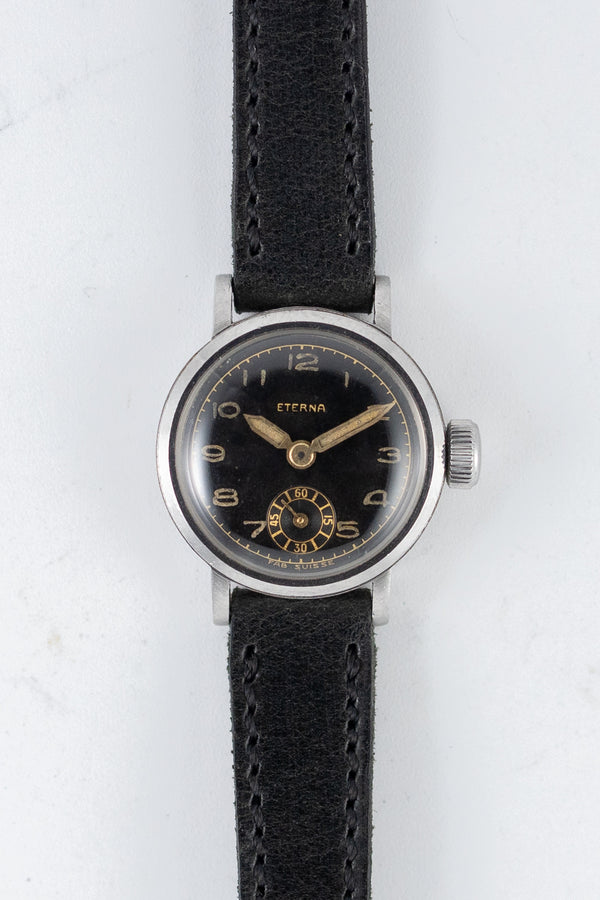 ETERNA Tre Tacche Black Gilt Dial