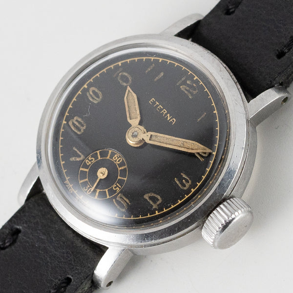 ETERNA Tre Tacche Black Gilt Dial