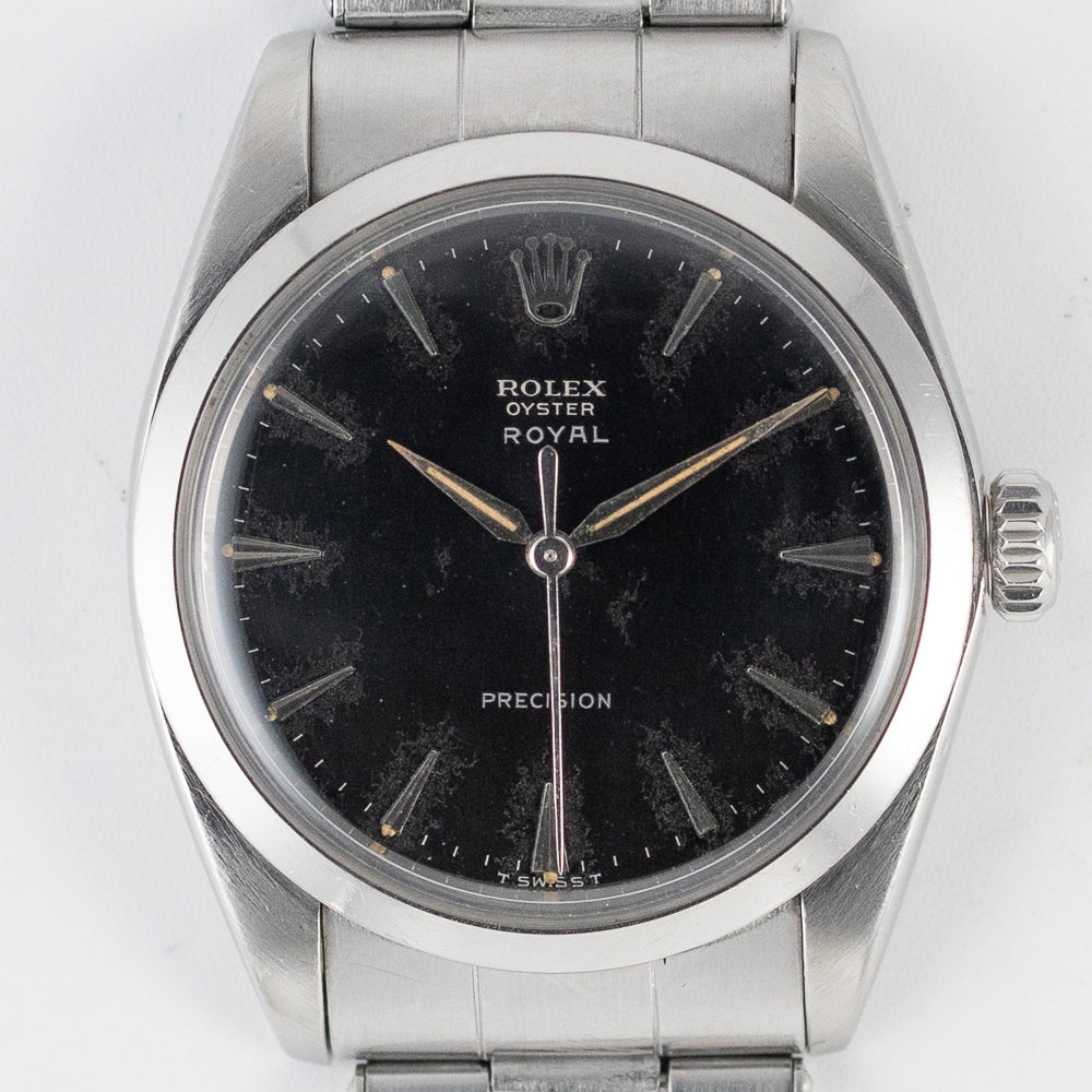 ROLEX OYSTER ROYAL Ref.6426 Black Gilt Dial