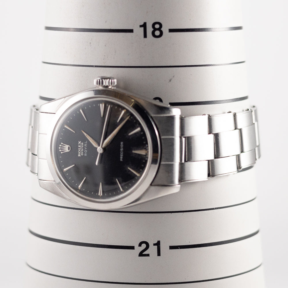 ROLEX OYSTER ROYAL Ref.6426 Black Gilt Dial