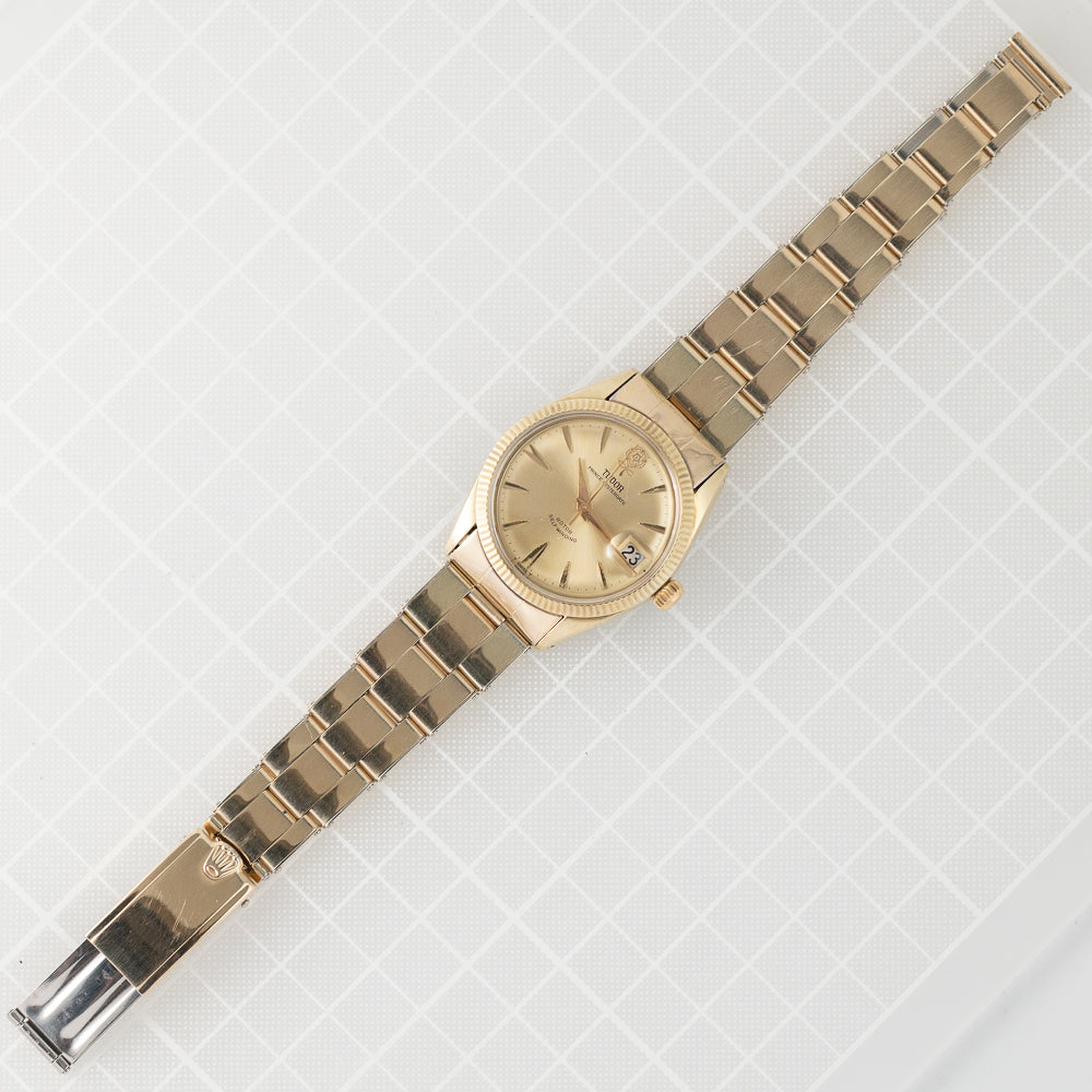 TUDOR OYSTER PRINCE Ref.7964 Fluted Bezel with Bracelet USA