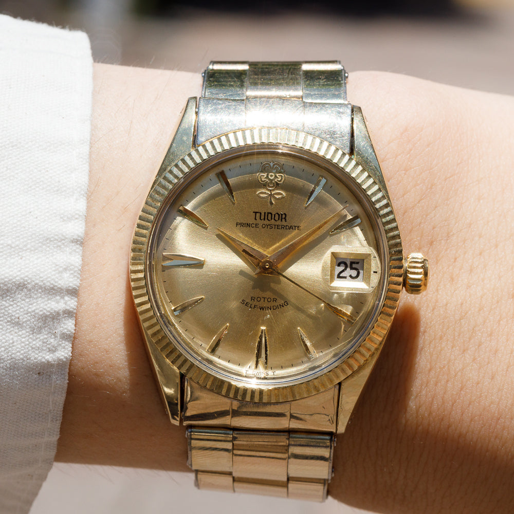TUDOR OYSTER PRINCE Ref.7964 Fluted Bezel with Bracelet USA