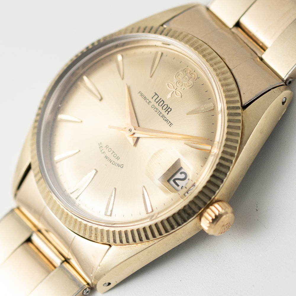TUDOR OYSTER PRINCE Ref.7964 Fluted Bezel with Bracelet USA
