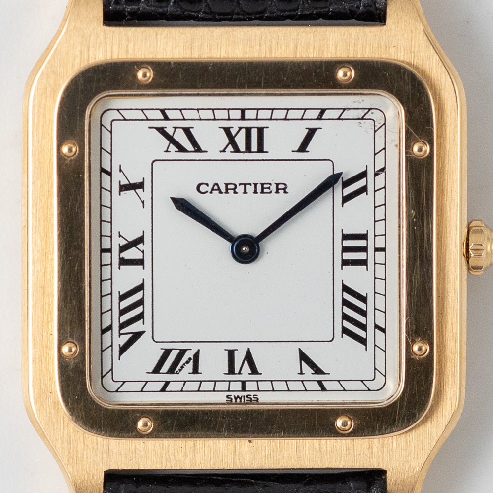 CARTIER LM Santos Dumont Ref.9605 Extra Flat – TIMEANAGRAM