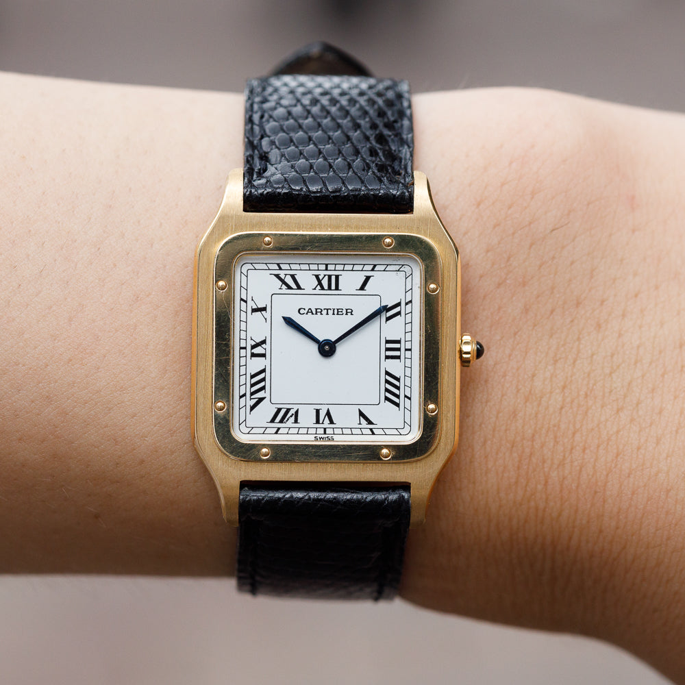 CARTIER LM Santos Dumont Ref.9605 Extra Flat