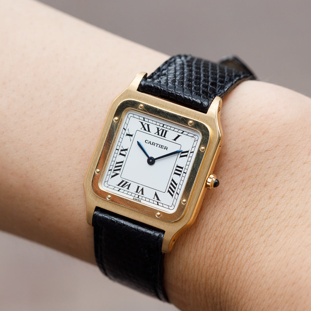 CARTIER LM Santos Dumont Ref.9605 Extra Flat – TIMEANAGRAM