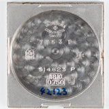 VACHERON & CONSTANTIN Ref.7753P Onyx Dial Diamond Index Tank
