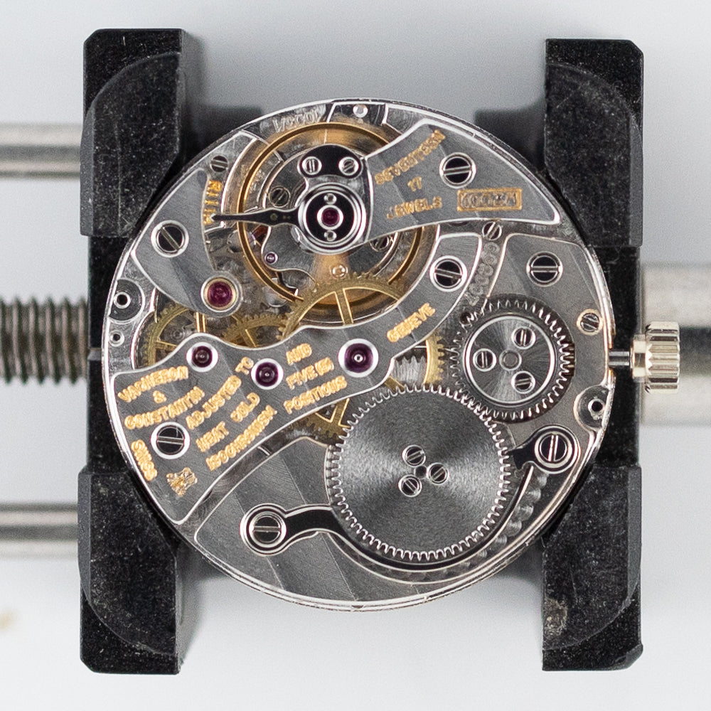 VACHERON & CONSTANTIN Ref.7753P Onyx Dial Diamond Index Tank