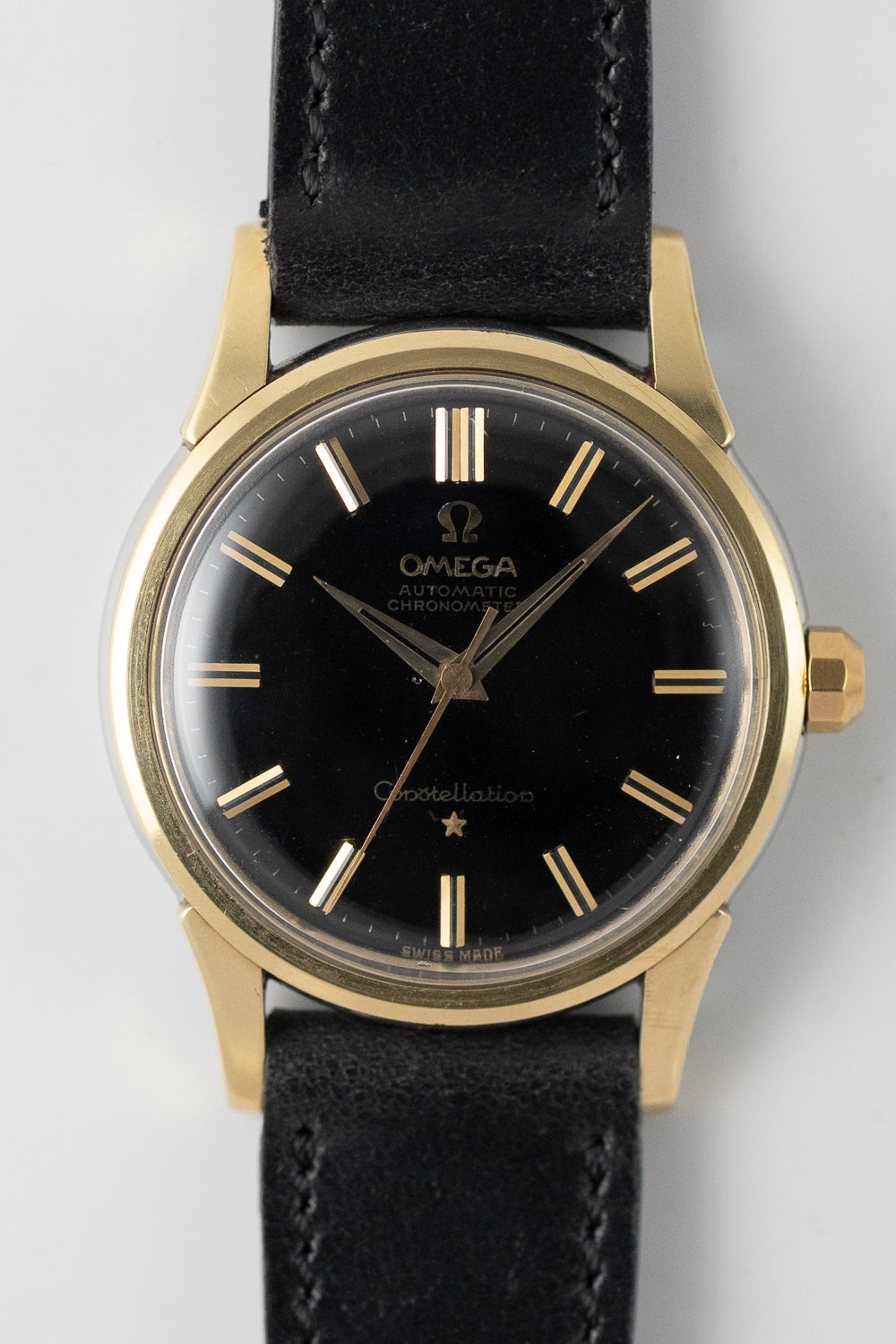 OMEGA Constellation Ref.14381 Glossy Black Gilt Dial