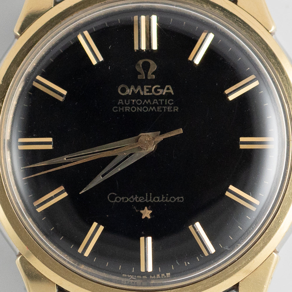 OMEGA Constellation Ref.14381 Glossy Black Gilt Dial