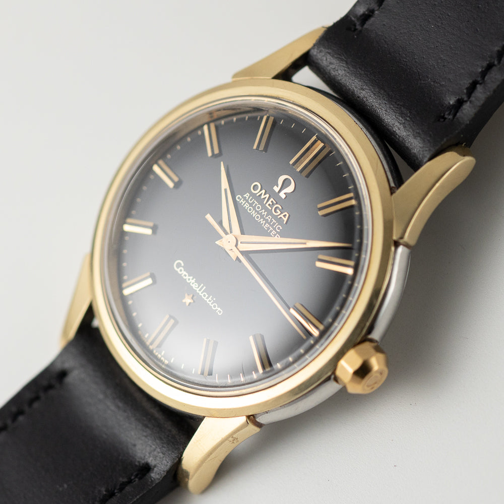 OMEGA Constellation Ref.14381 Glossy Black Gilt Dial