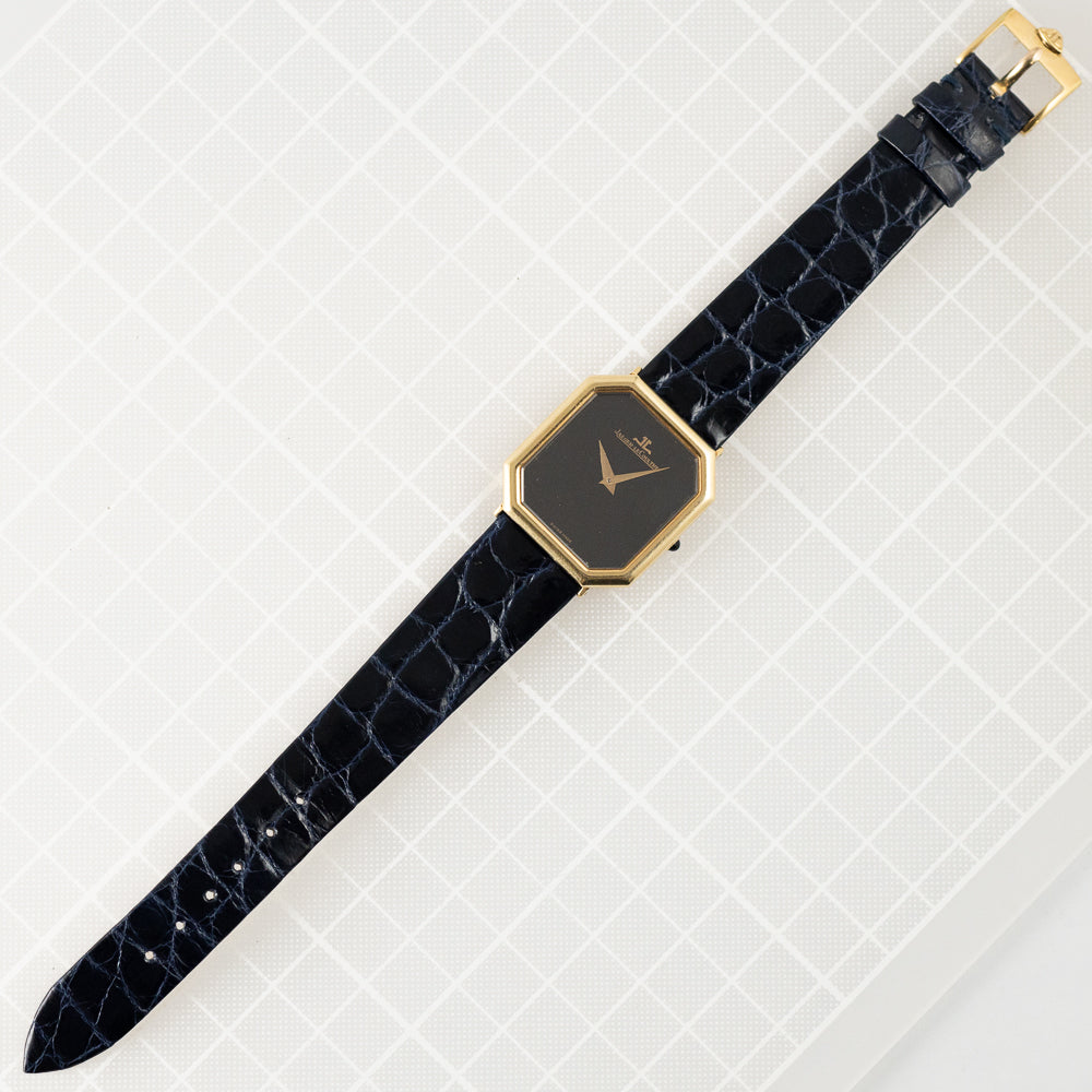 JAEGER LECOULTRE Ref.9101 21 Black Mirror Dial