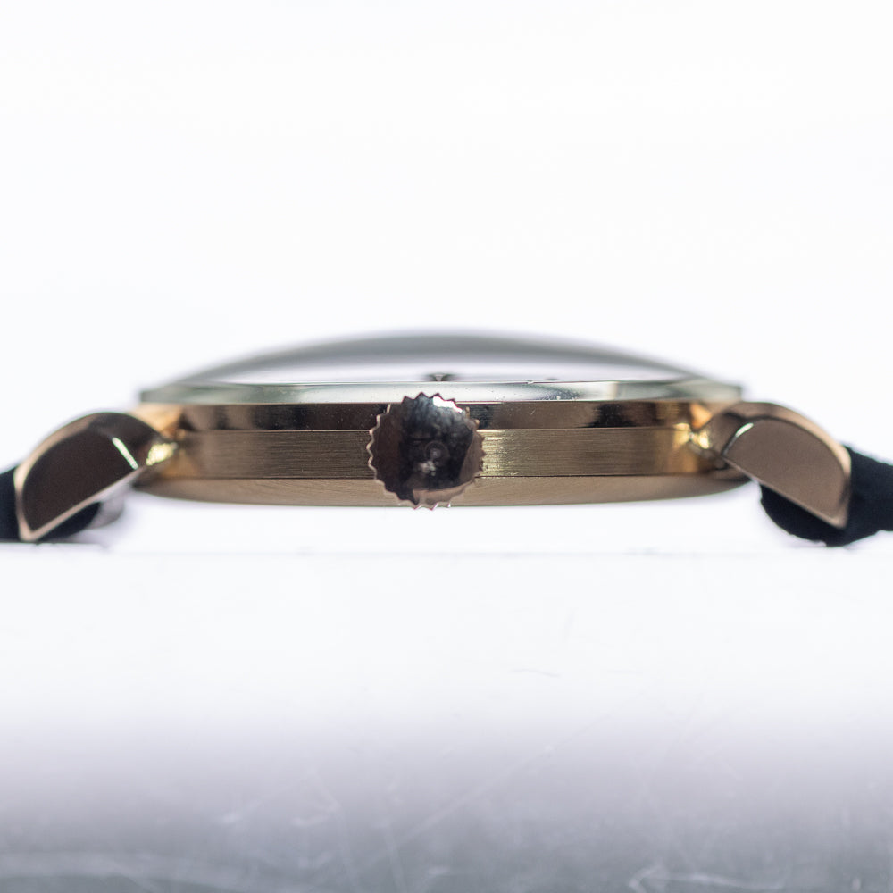 OMEGA 18K Rose Gold Fancy Lugs Cylinder Case