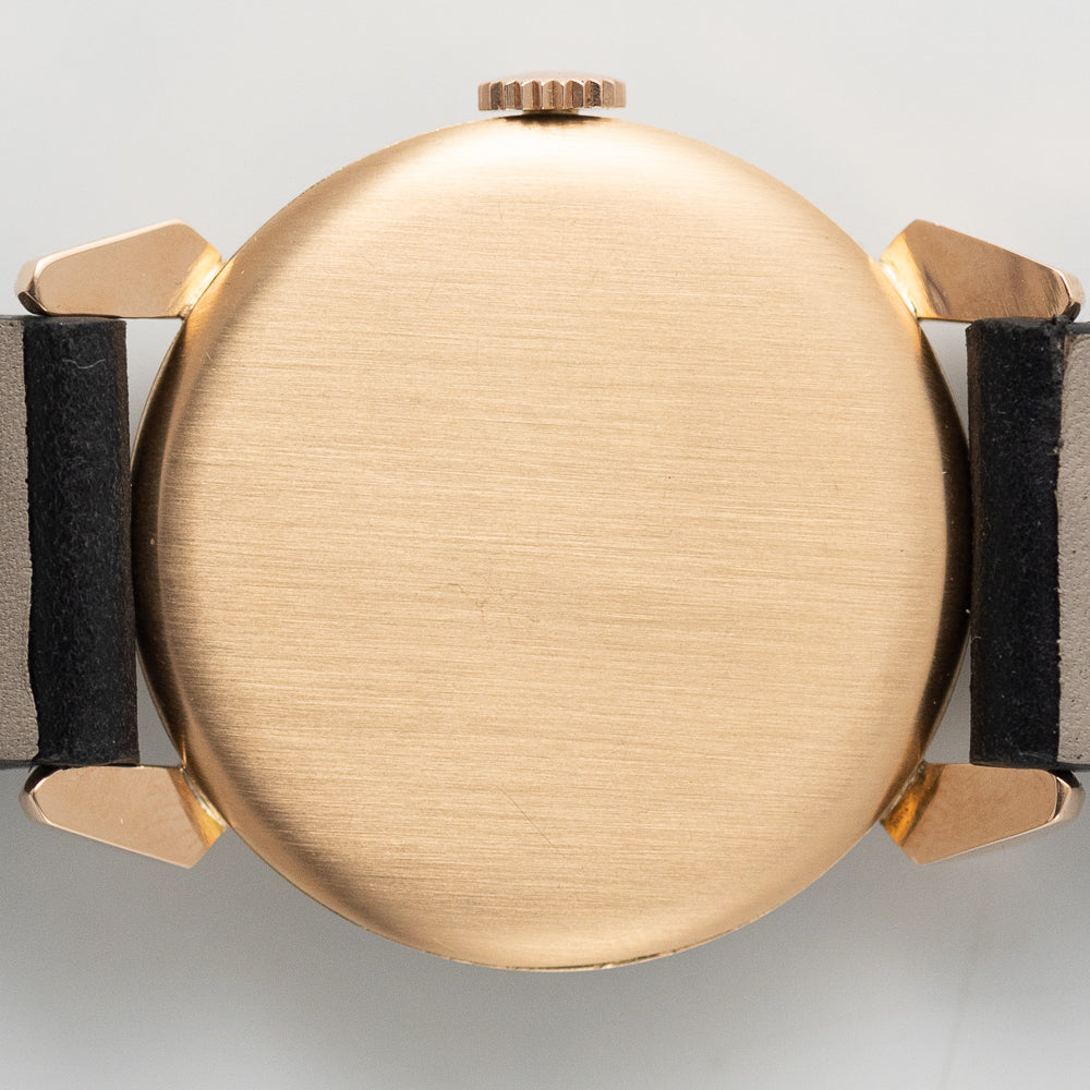OMEGA 18K Rose Gold Fancy Lugs Cylinder Case