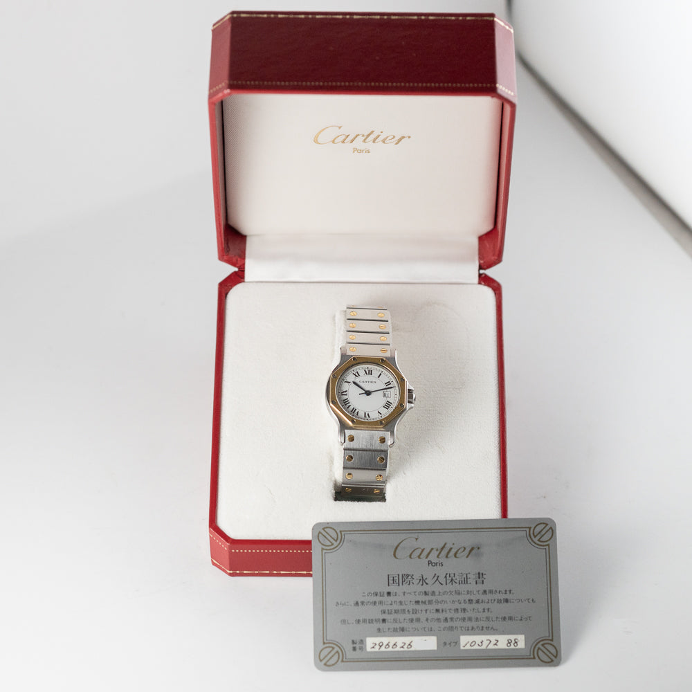 CARTIER LM SANTOS OCTAGON REF.1037288 Automatic – TIMEANAGRAM