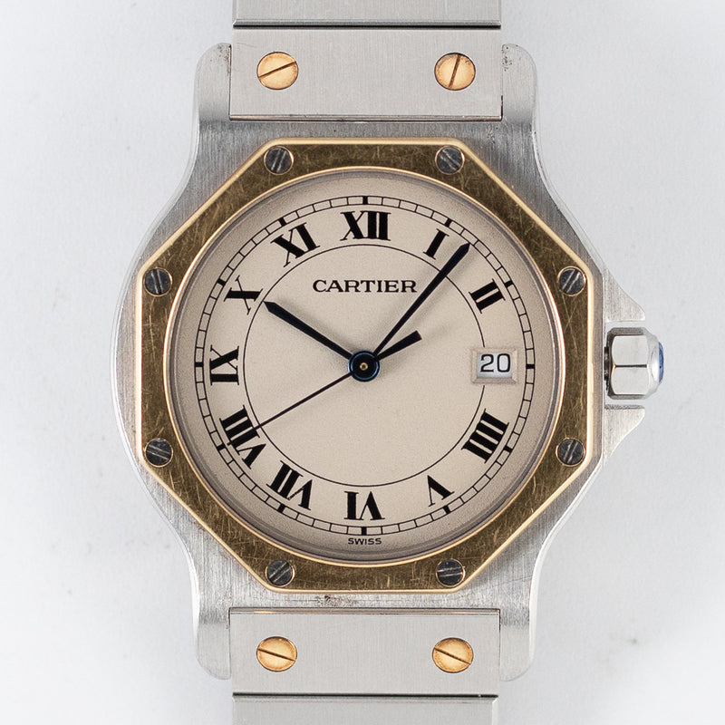 CARTIER LM SANTOS OCTAGON Ref.187902