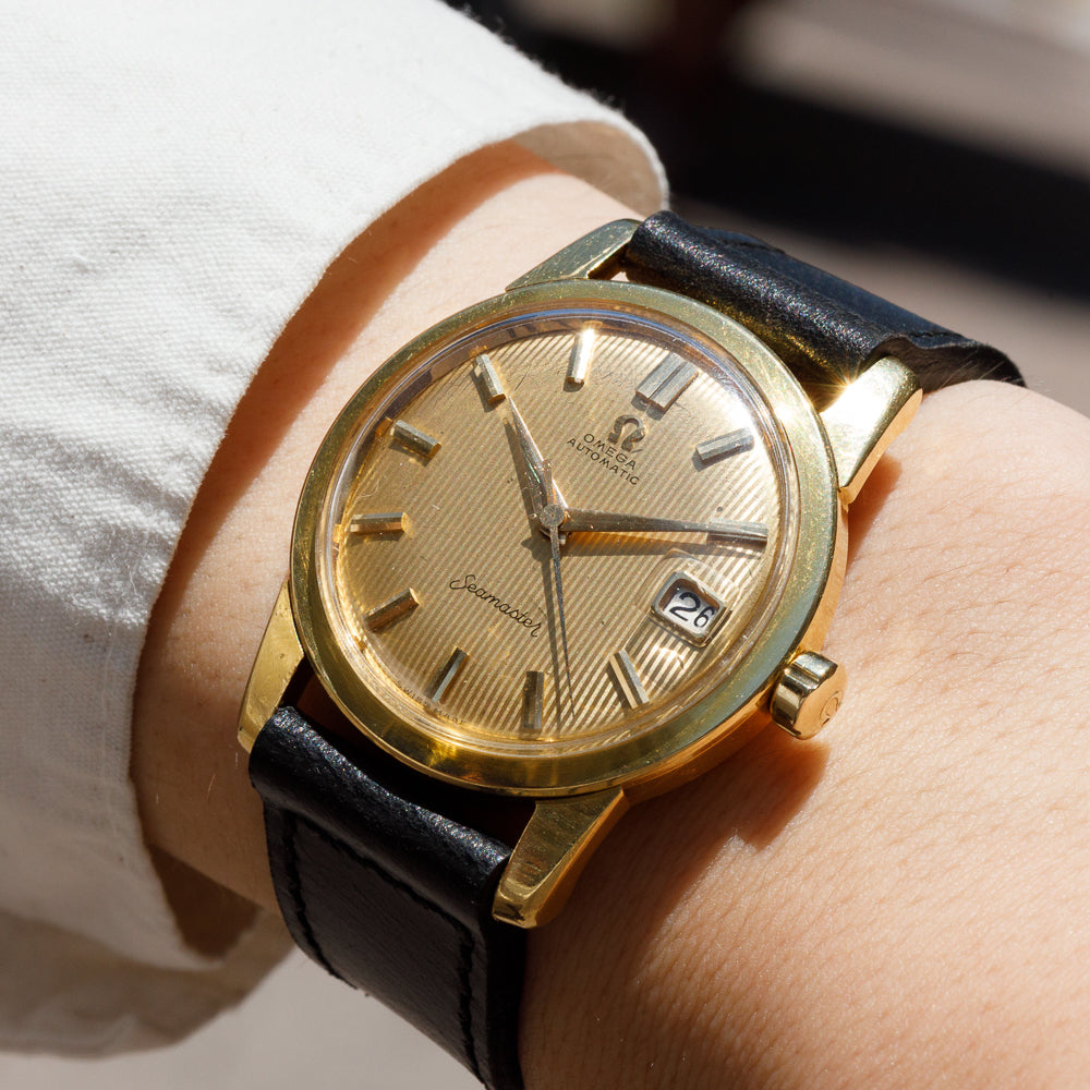 OMEGA Seamaster 金色 時計 Seamaster 42 mm, スティール - イエローゴールド - 2311.11.00