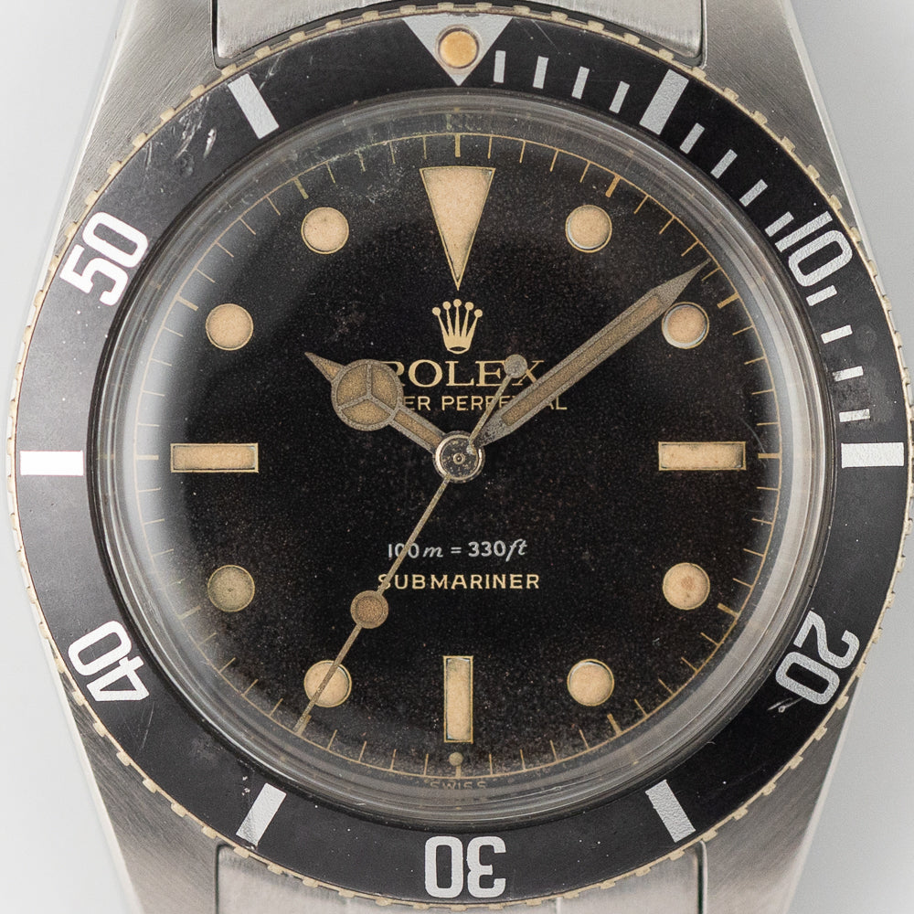 ROLEX SUBMARINER Ref.5508 1959年製 – TIMEANAGRAM