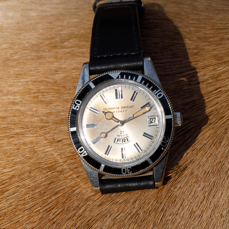OLYMPIA ORIENT WEEKLY 21 DIVER Ref.O-19639 – TIMEANAGRAM