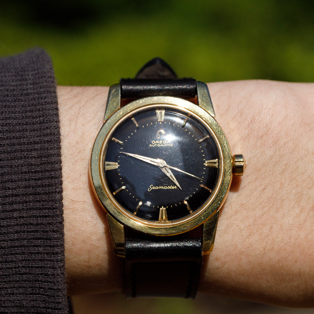 OMEGA Seamaster Ref.2846/2848 18K Yellow Gold – TIMEANAGRAM OMEGA Seamaster Ref.2846/2848 18K Yellow Gold – TIMEANAGRAM