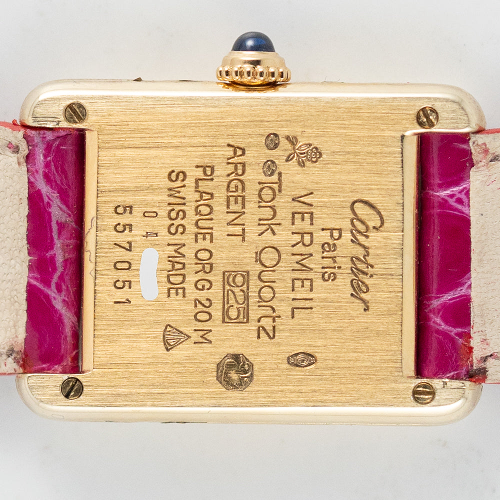 CARTIER SM MUST DE TANK REF.557051