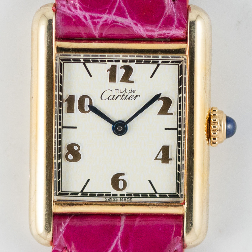 CARTIER SM MUST DE TANK REF.557051 – TIMEANAGRAM