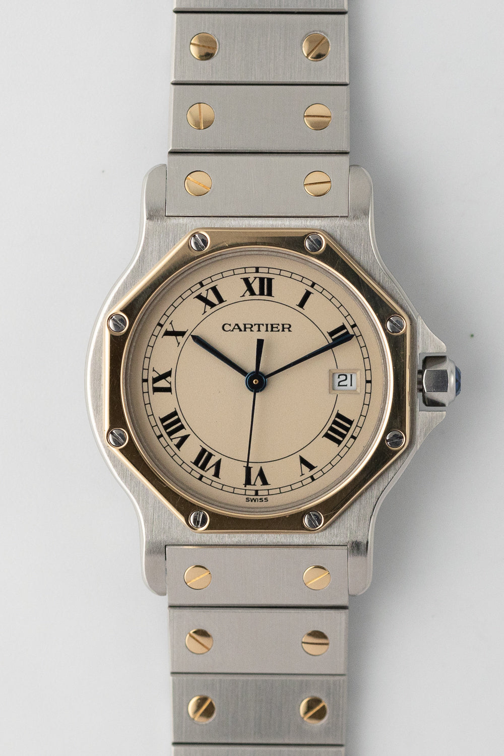 CARTIER LM SANTOS OCTAGON REF.187902
