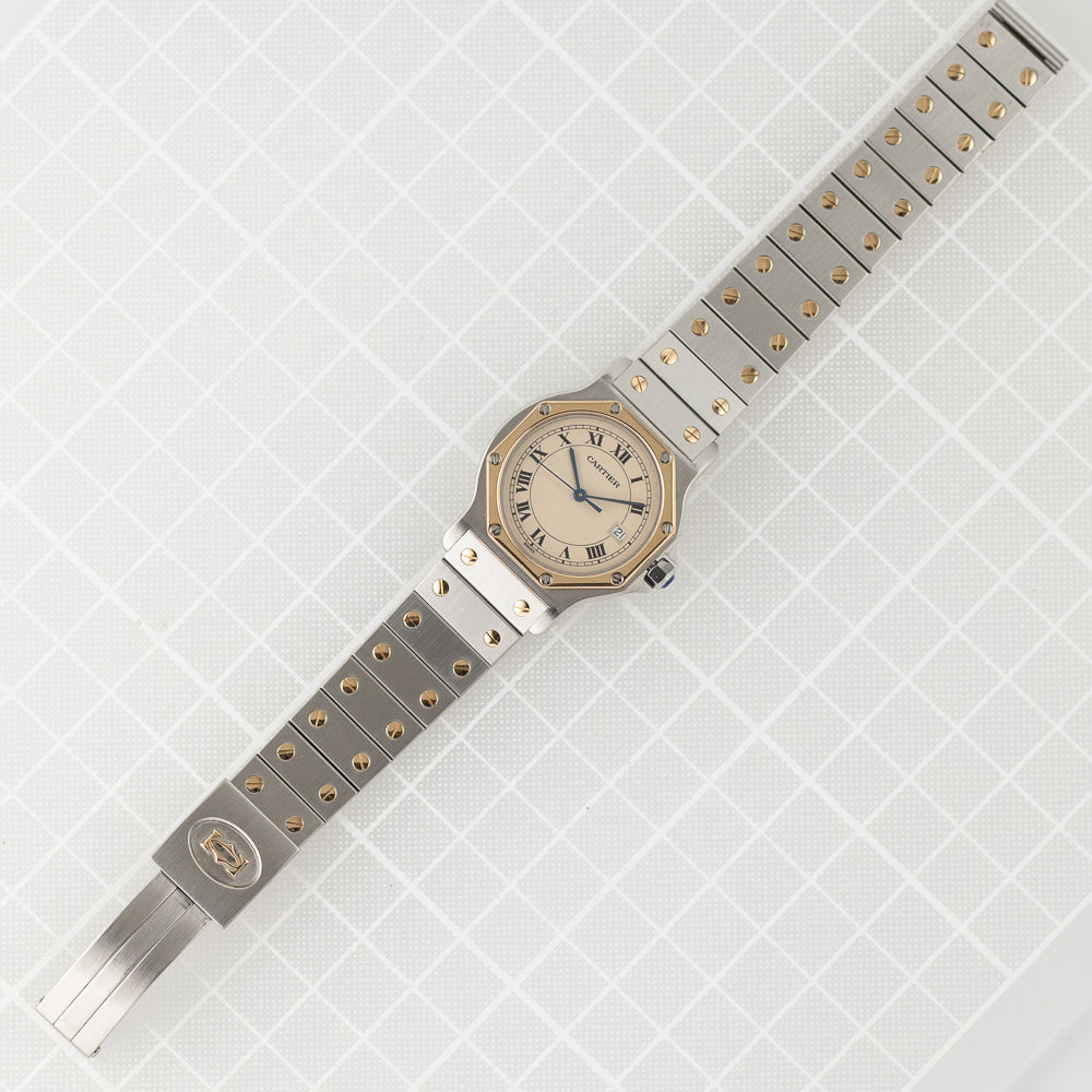 CARTIER LM SANTOS OCTAGON REF.187902